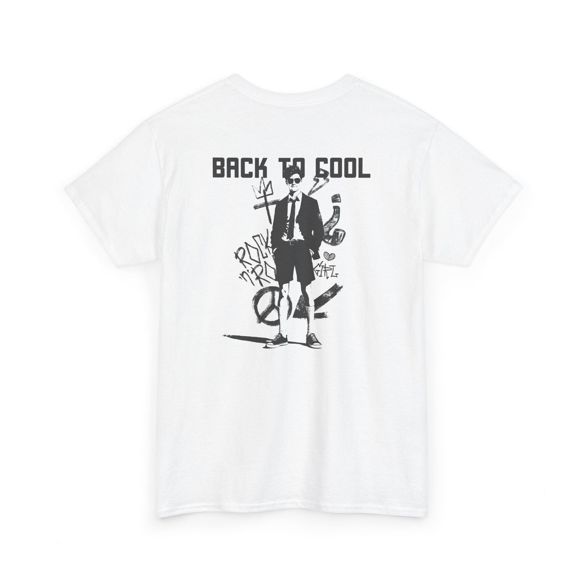 Back to Cool blason graphic tee – Donkey Talk