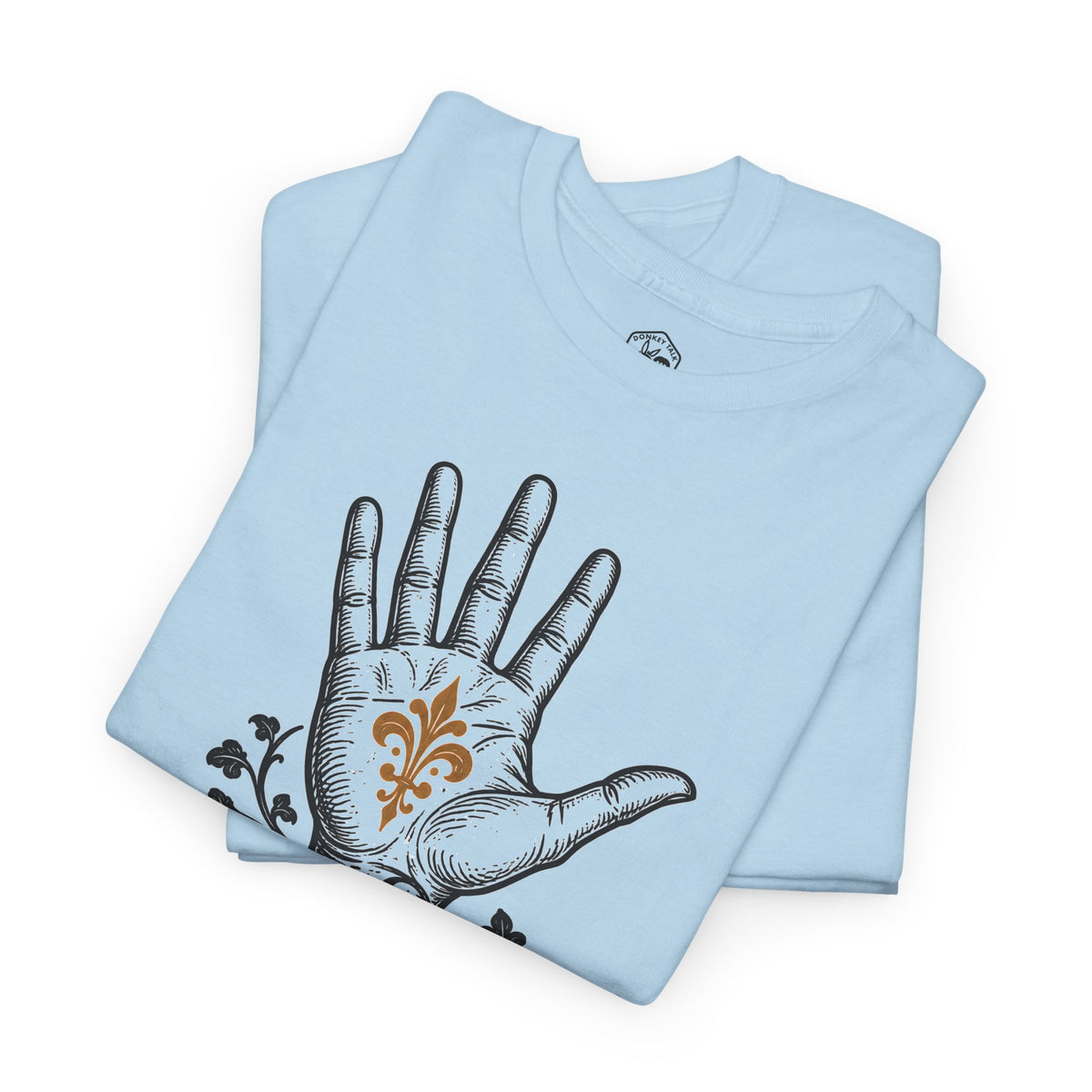 Psalm Hand Bestiary T-shirt – Donkey Talk graphic tee