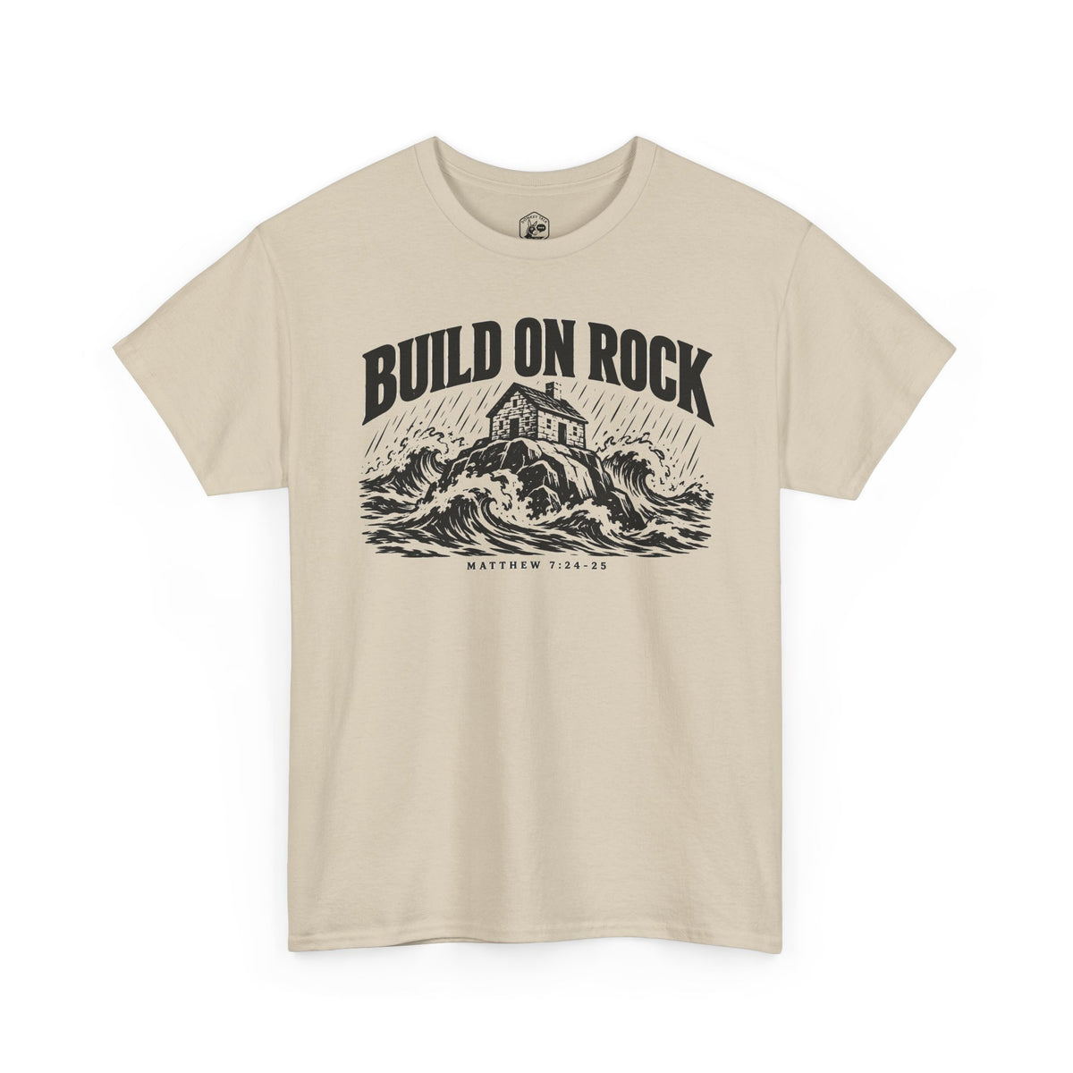 Build on Rock T-shirt – Donkey Talk graphic tee