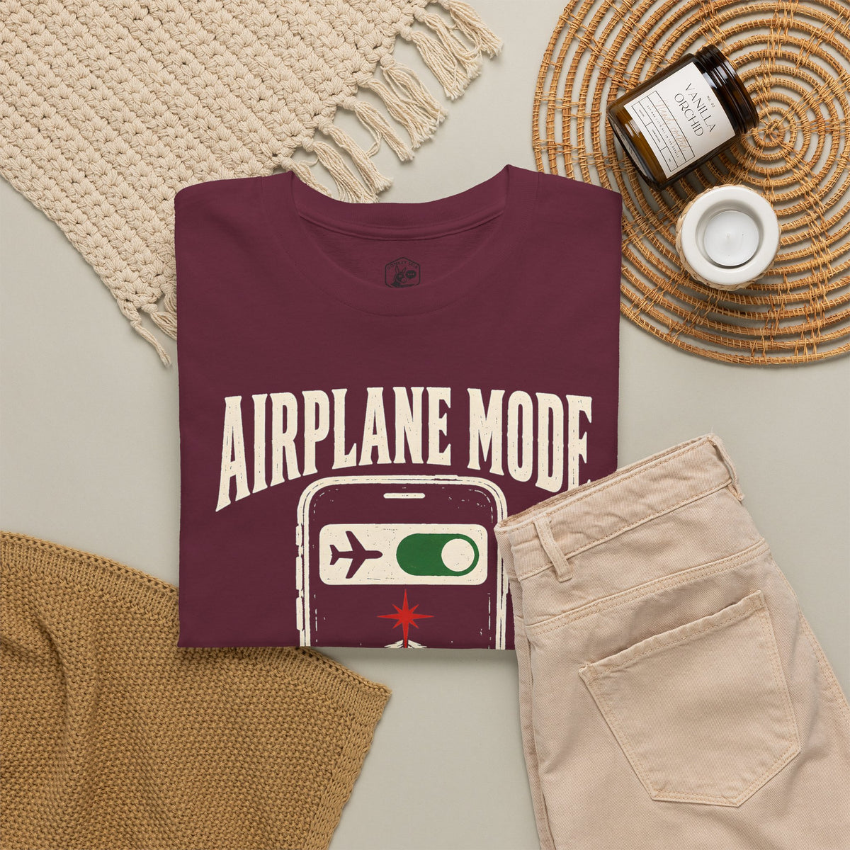Airplane Mode Silent Night T-shirt – Donkey Talk graphic tee