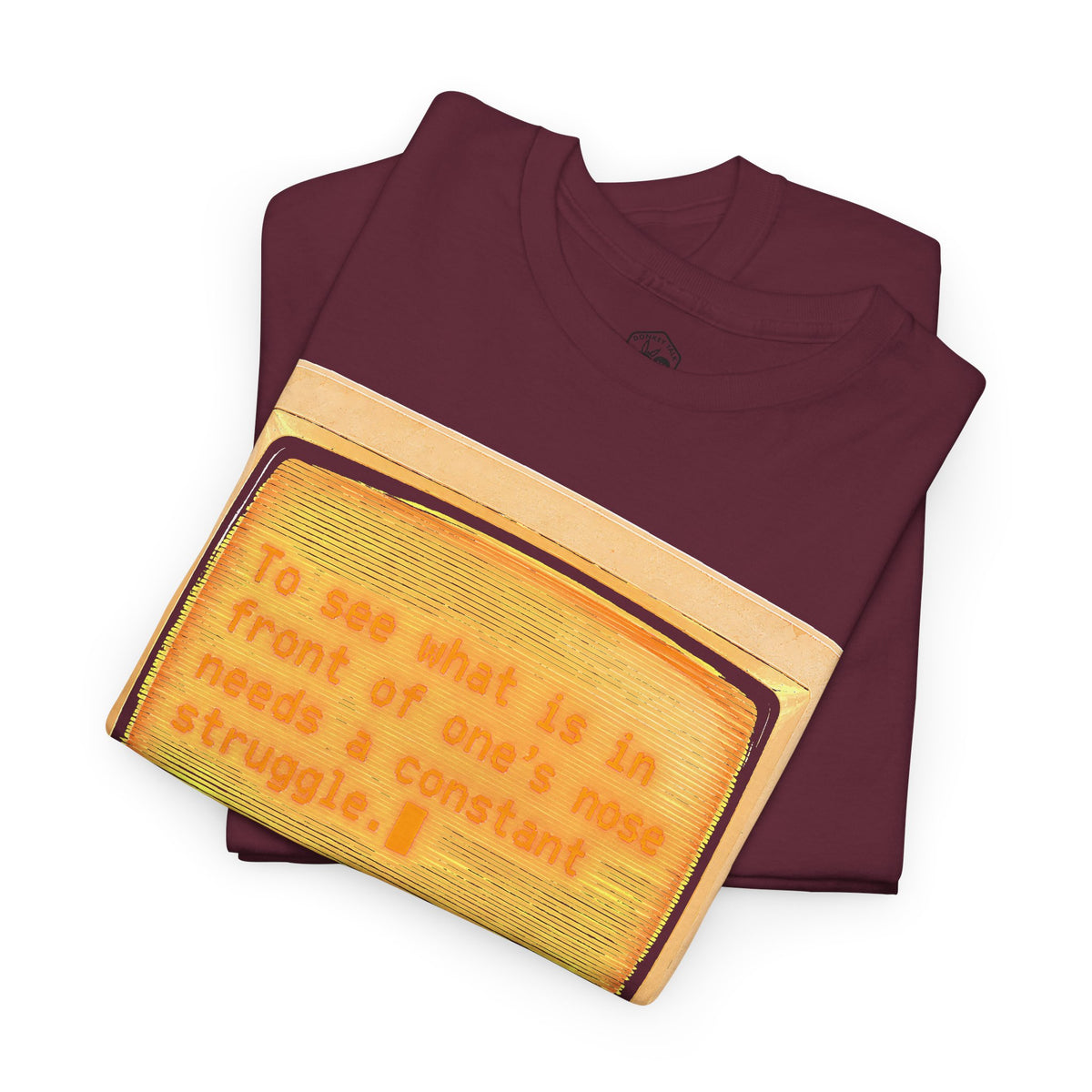 Front of Your Nose Retro Terminal T-shirt – Donkey Talk graphic tee