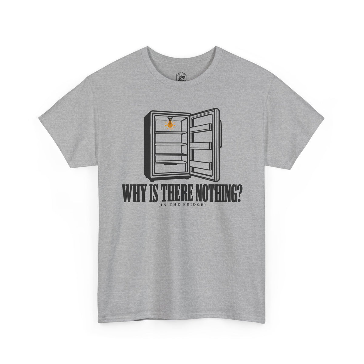 Why Is There Nothing in the Fridge T-shirt – Donkey Talk graphic tee