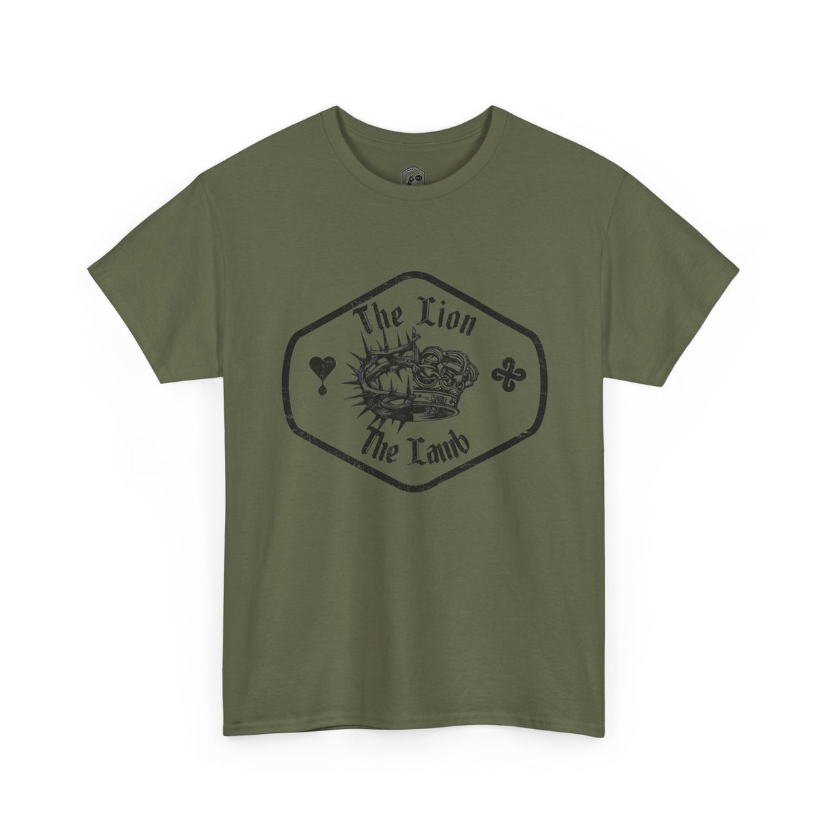 The Lion and The Lamb Christian graphic tee – Donkey Talk