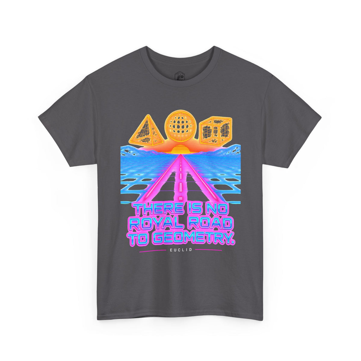 No Royal Road to Geometry Wireframe T-shirt – Donkey Talk graphic tee
