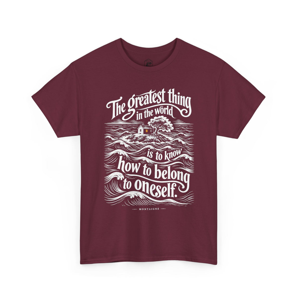 Montaigne Island Belong to Oneself T-shirt – Donkey Talk graphic tee
