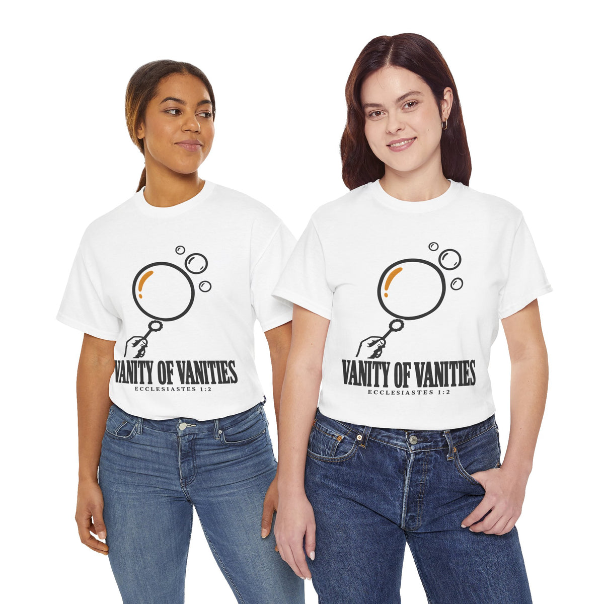 Vanity of Vanities Soap Bubble T-shirt – Donkey Talk graphic tee