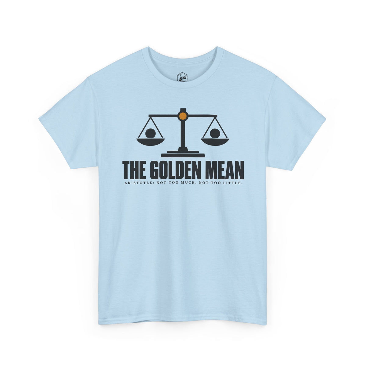 The Golden Mean Aristotle T-shirt – Donkey Talk graphic tee