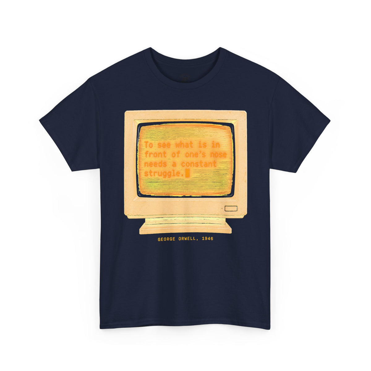 Front of Your Nose Retro Terminal T-shirt – Donkey Talk graphic tee