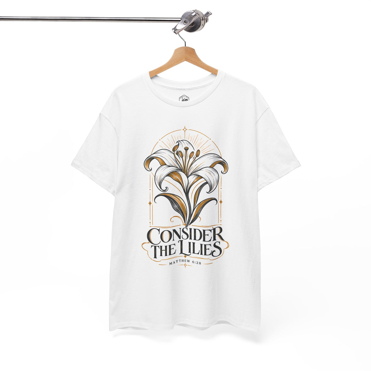 Consider the Lilies T-shirt – Donkey Talk graphic tee