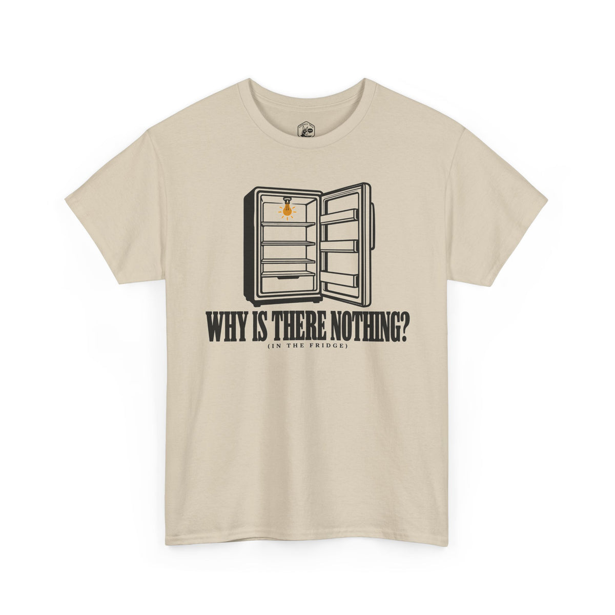 Why Is There Nothing in the Fridge T-shirt – Donkey Talk graphic tee