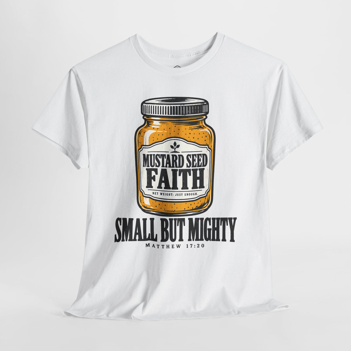 Mustard Seed Faith Small But Mighty - Donkey Talk faith and reason unisex T-shirt