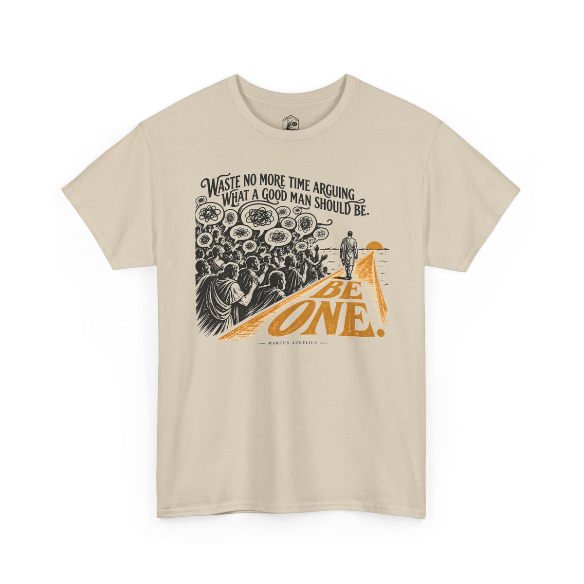 Be One Marcus Aurelius T-shirt – Donkey Talk graphic tee