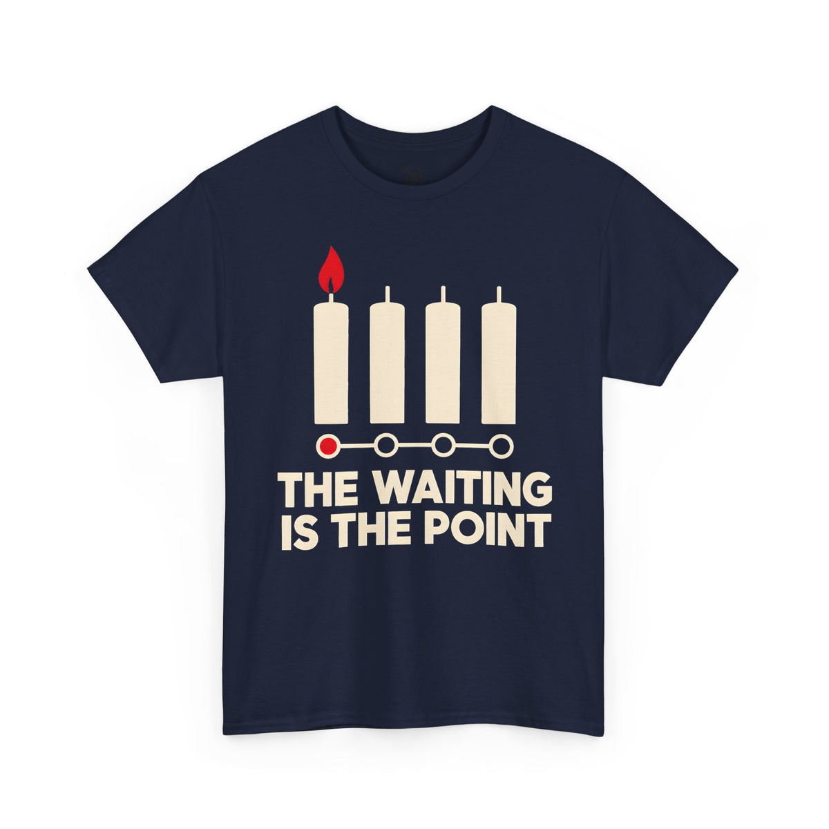 The Waiting Is the Point Advent T-shirt – Donkey Talk graphic tee