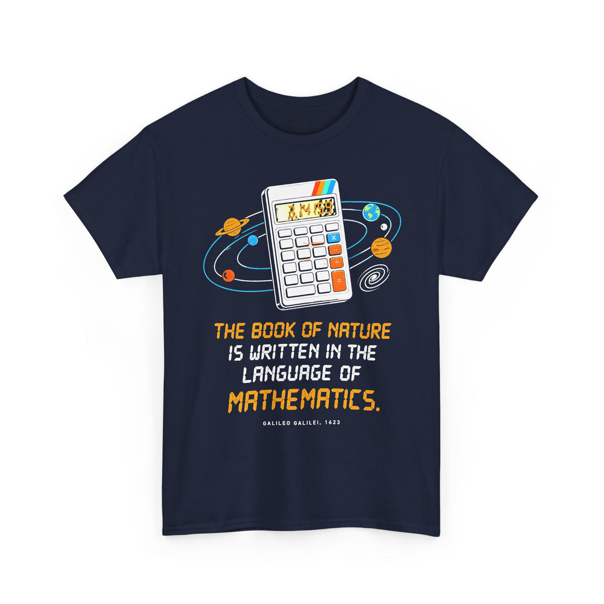 Galileo Language of Mathematics T-shirt – Donkey Talk graphic tee