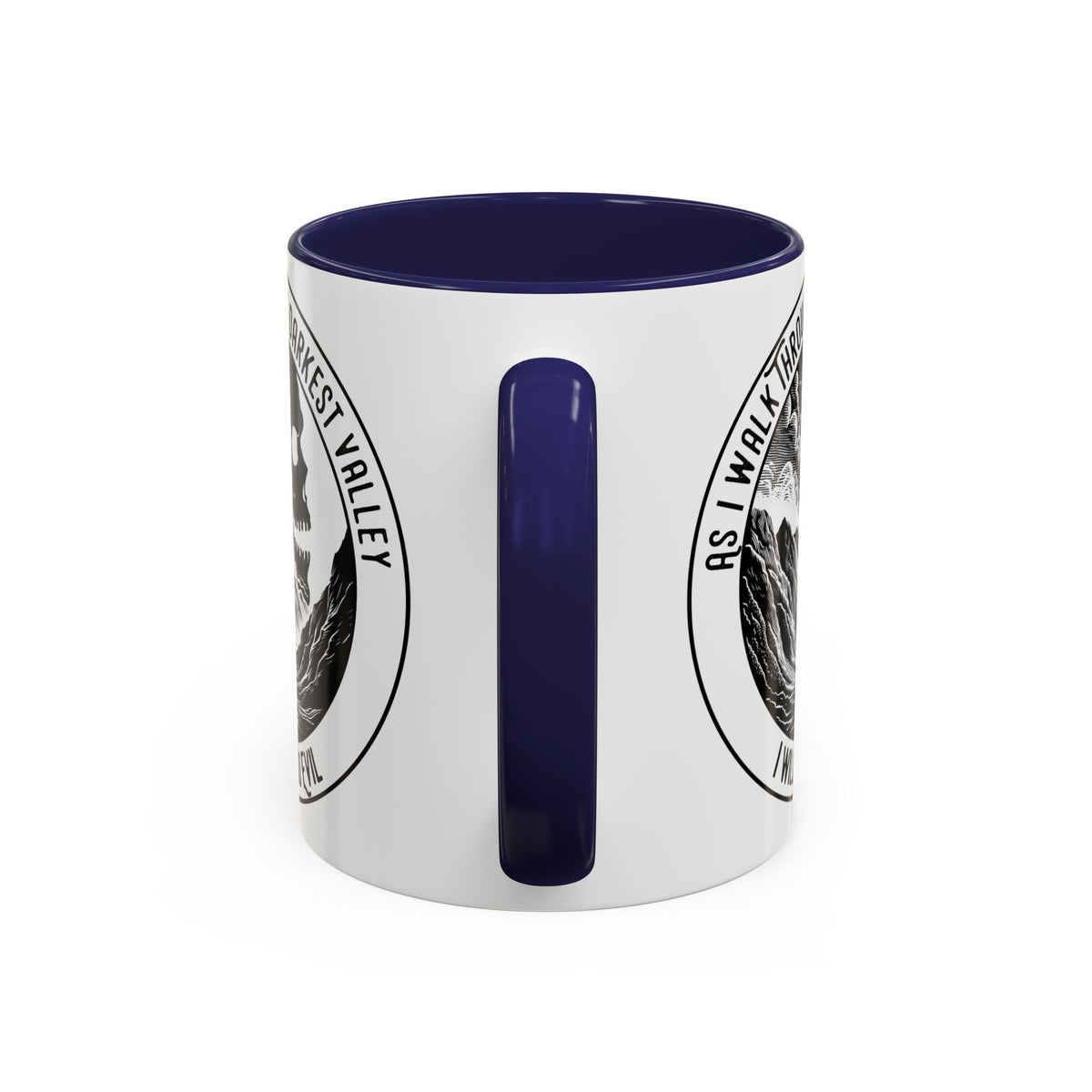 Skull Valley Fear No Evil coffee mug – Donkey Talk ceramic mug