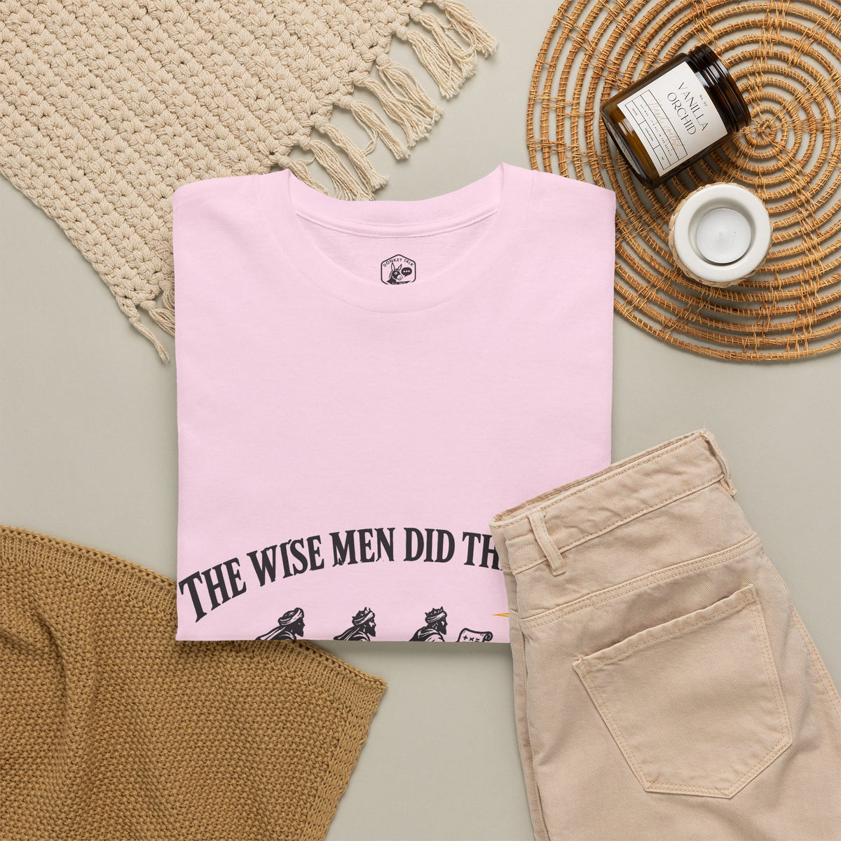 The Wise Men Did the Math T-Shirt | Matthew 2 Christian Christmas Graphic Tee
