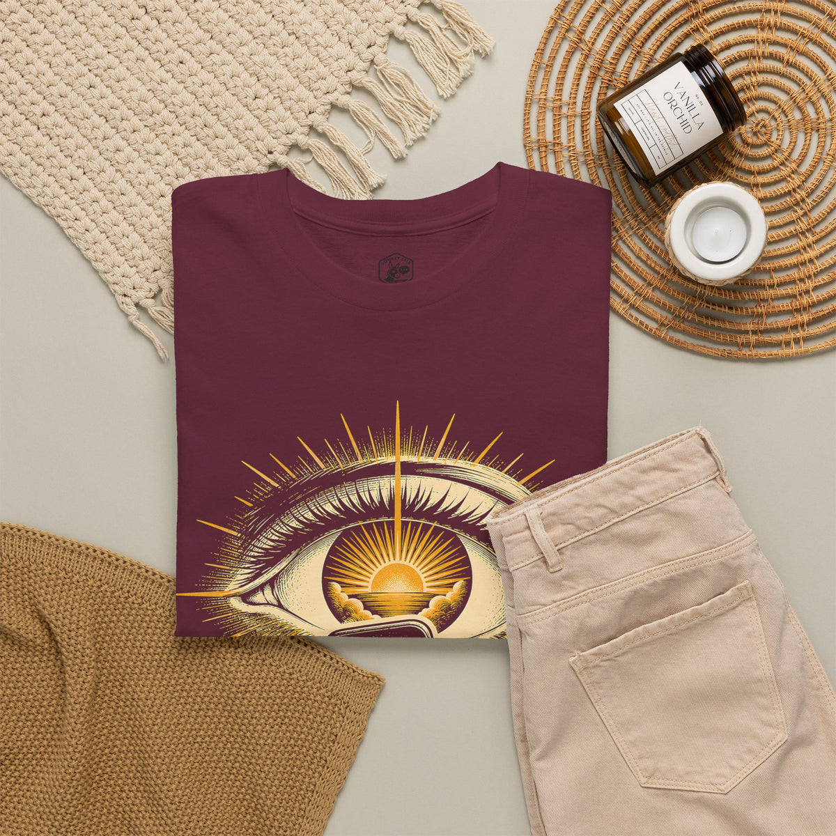 Fix Your Eyes Hebrews 12:2 T-shirt – Donkey Talk graphic tee