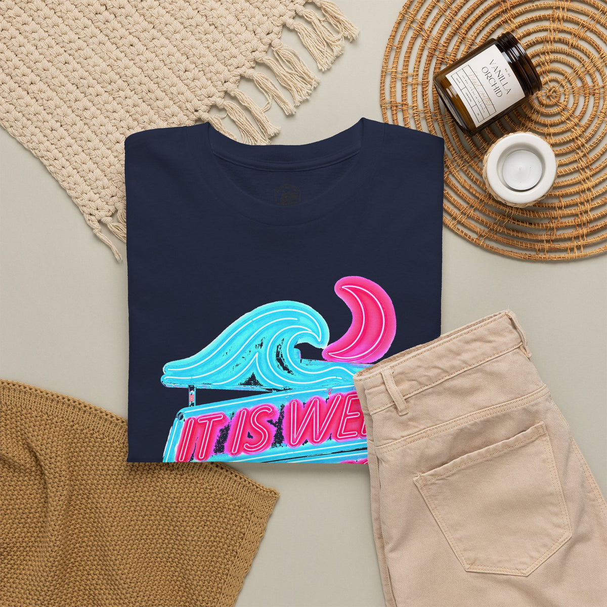 It Is Well With My Soul Neon Sign T-shirt – Donkey Talk graphic tee