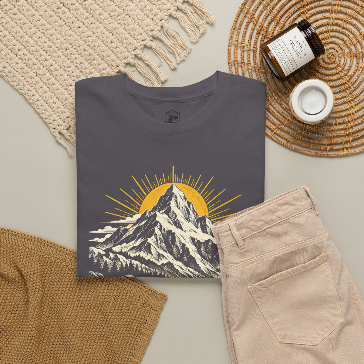 Faith Moves Mountains T-shirt – Donkey Talk graphic tee