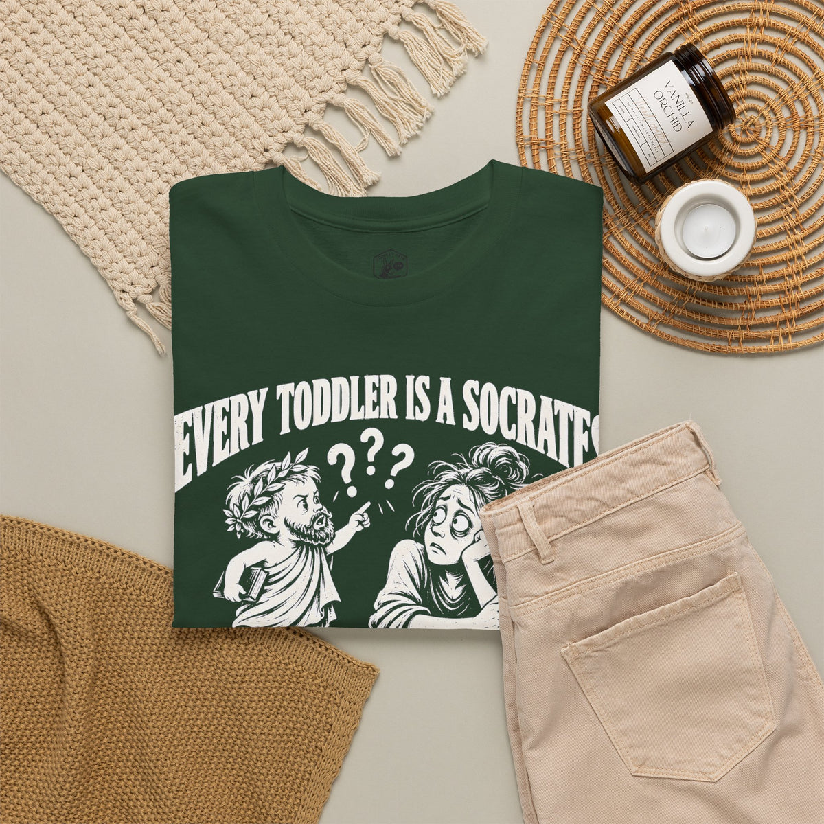 Every Toddler Is a Socrates T-shirt – Donkey Talk graphic tee