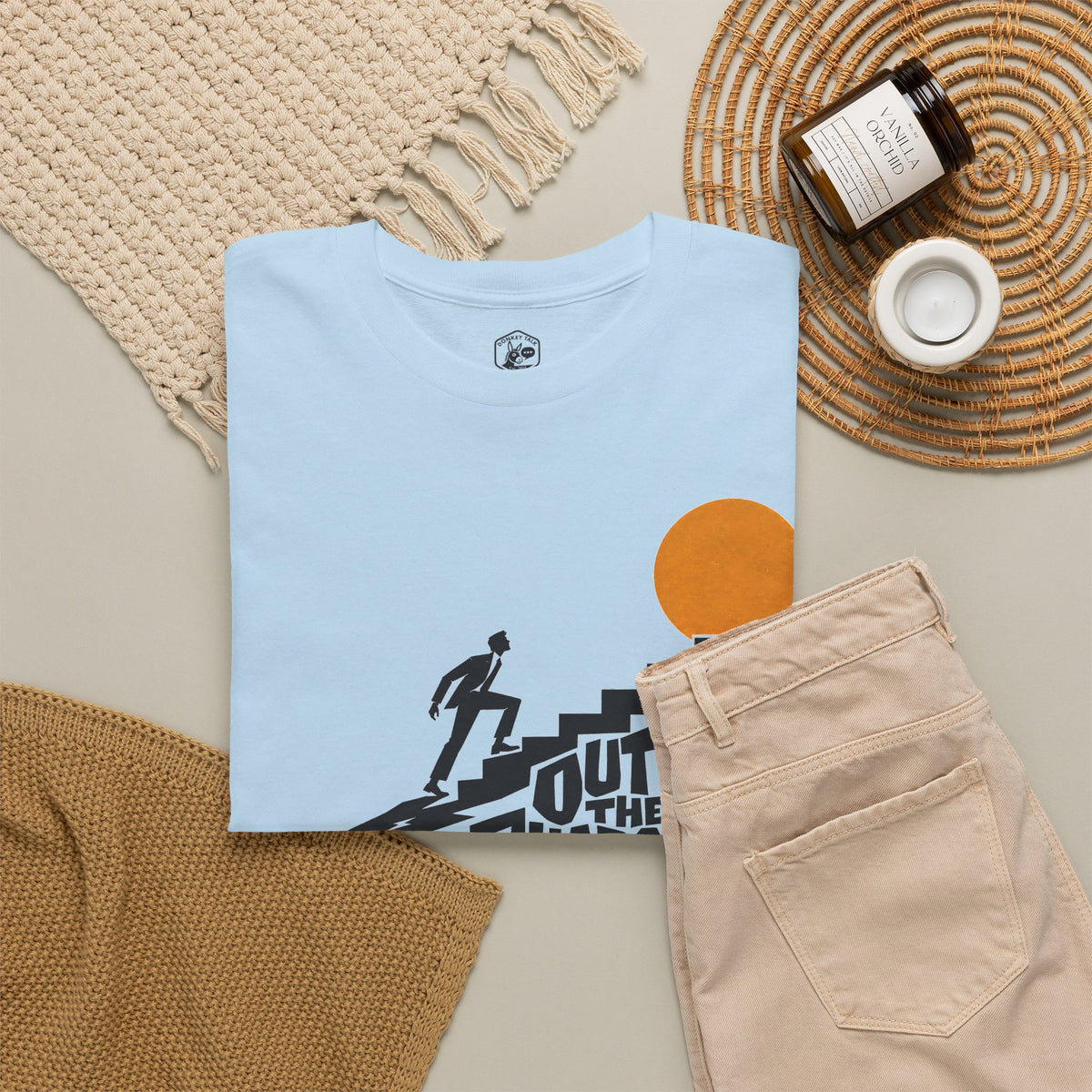 Out of the Shadows Into the Light Plato T-shirt – Donkey Talk graphic tee