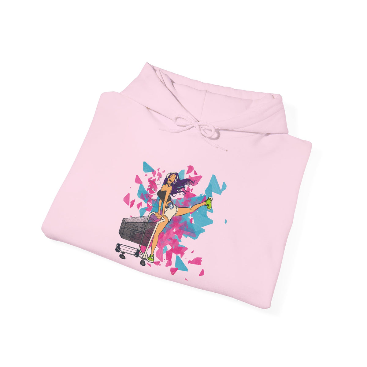 Playful Graphic Hoodie for Everyday Fun, Unisex Hooded Sweatshirt, Casual Wear, Gift for Her, Cozy Comfort