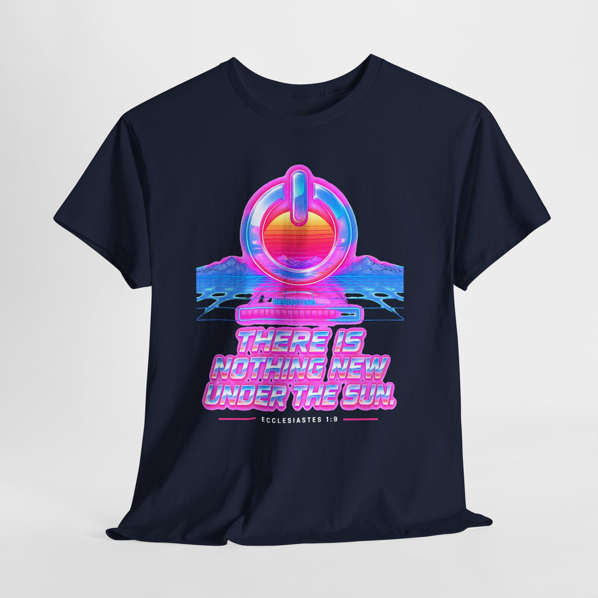 Nothing New Under the Sun Synthwave T-shirt – Donkey Talk graphic tee