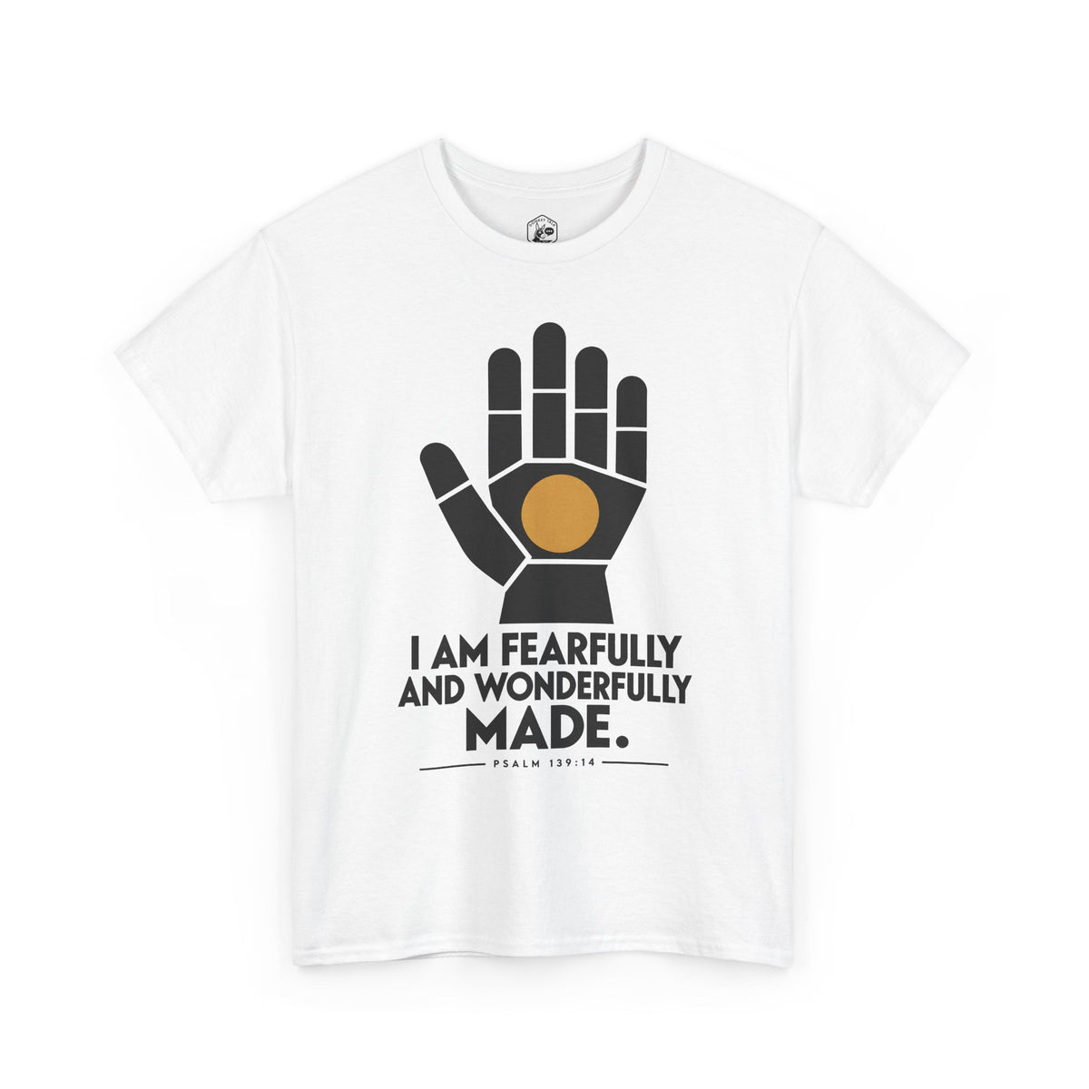 Psalm Hand Bauhaus T-shirt – Donkey Talk graphic tee