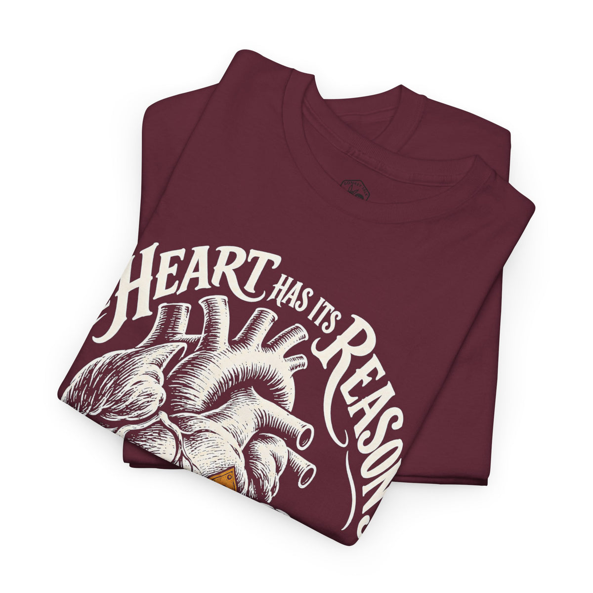 The Heart Has Its Reasons Pascal T-shirt – Donkey Talk graphic tee