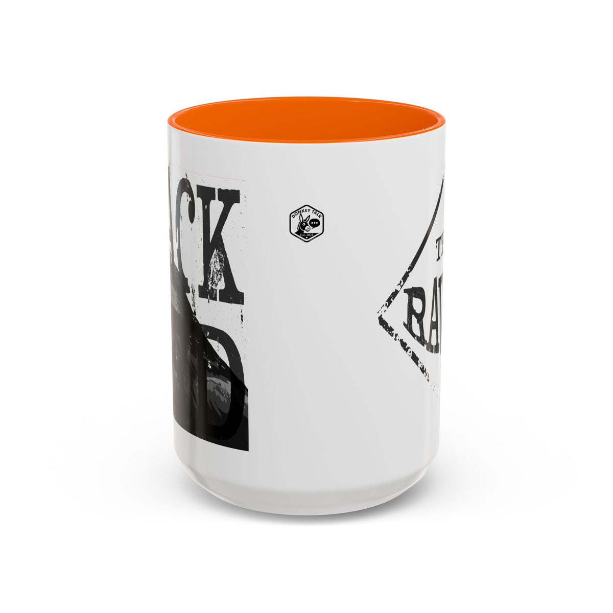 The Raven accent coffee mug – Donkey Talk ceramic mug