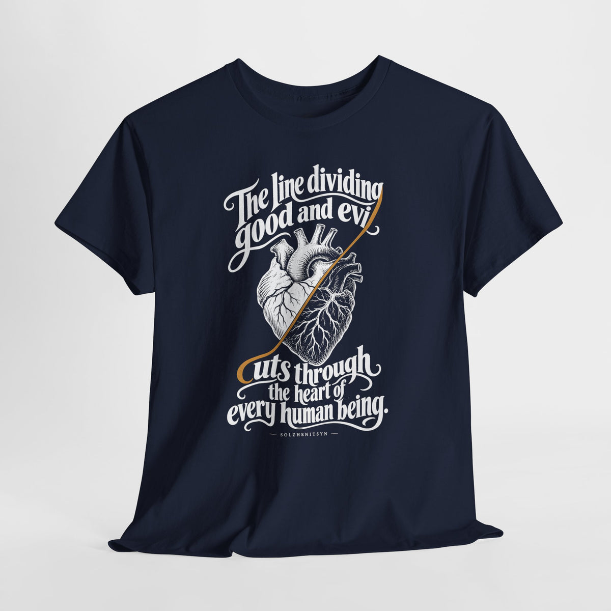Every Human Heart Divided T-shirt – Donkey Talk graphic tee