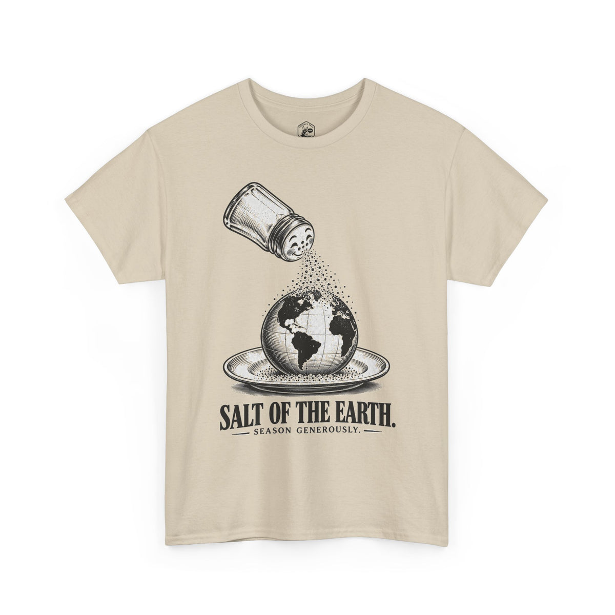 Salt of the Earth Season Generously T-shirt – Donkey Talk graphic tee