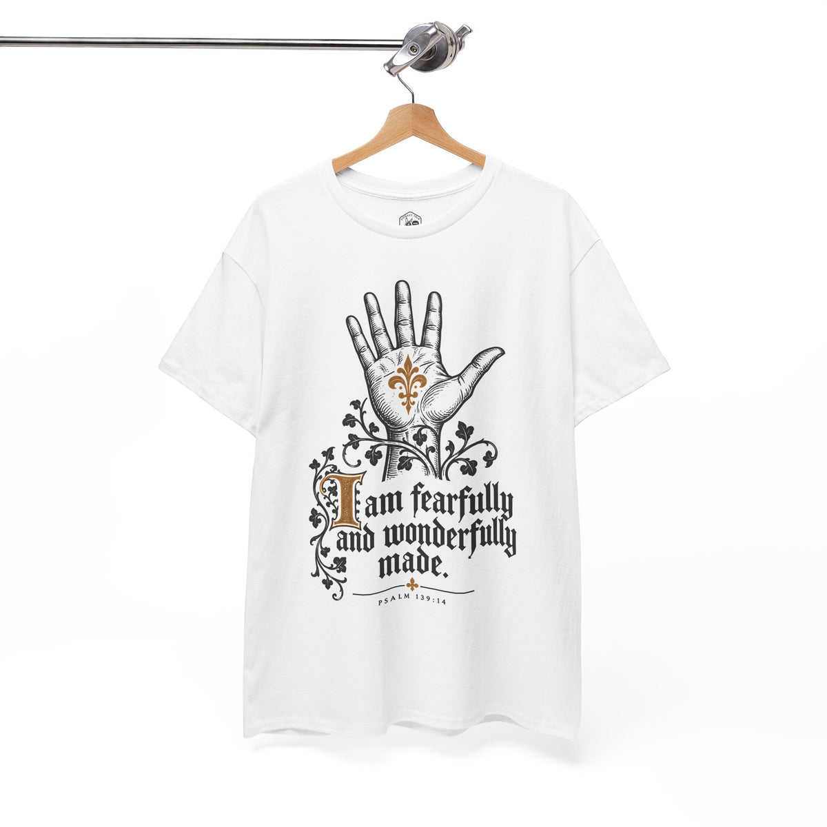 Psalm Hand Bestiary T-shirt – Donkey Talk graphic tee