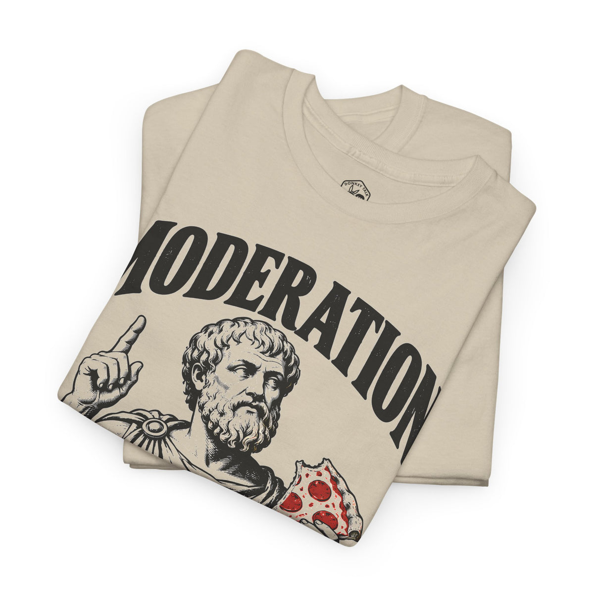 Moderation One More Slice T-shirt – Donkey Talk graphic tee