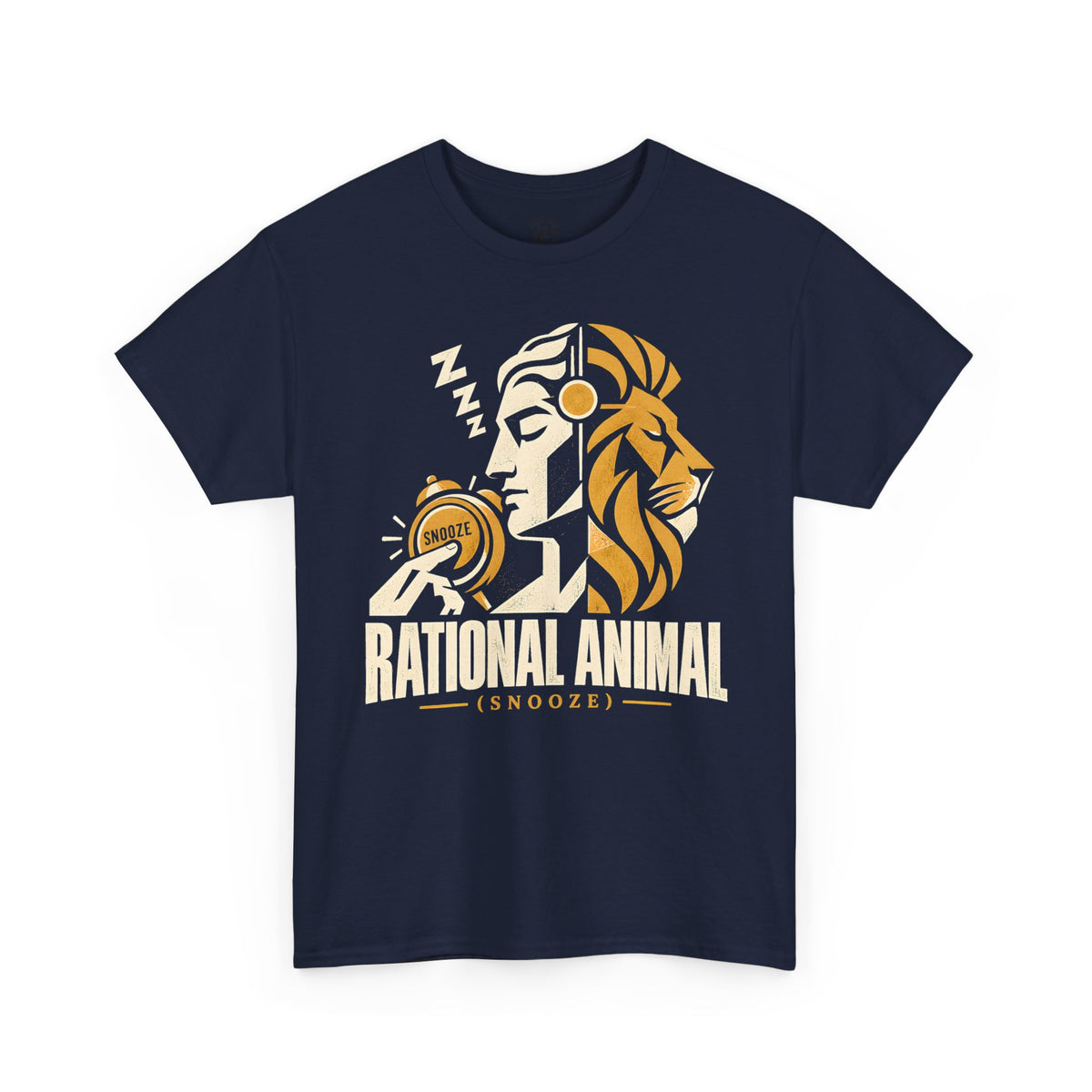 Rational Animal Snooze T-shirt – Donkey Talk graphic tee