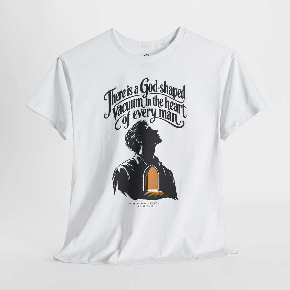 God-Shaped Vacuum - Donkey Talk faith and reason unisex T-shirt