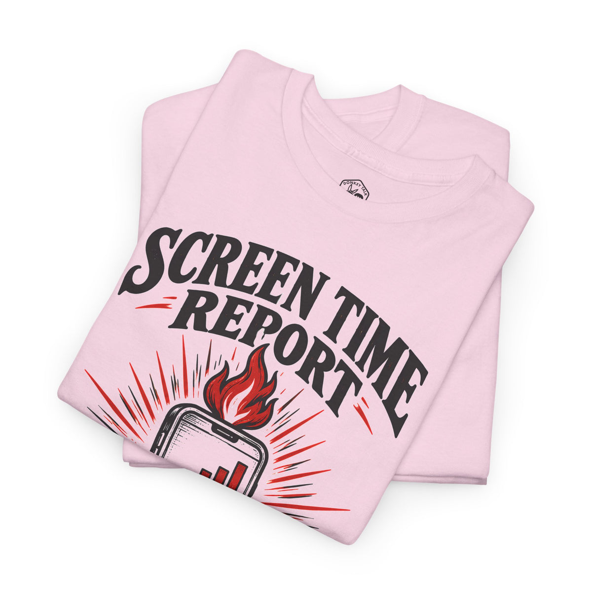 Screen Time Report Father I Have Sinned T-shirt – Donkey Talk graphic tee
