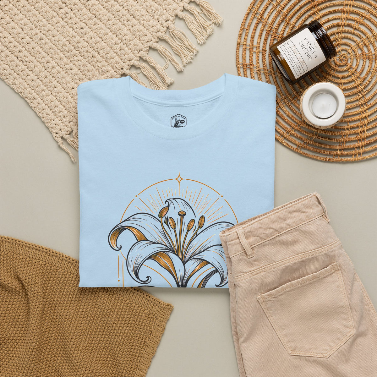 Consider the Lilies T-shirt – Donkey Talk graphic tee