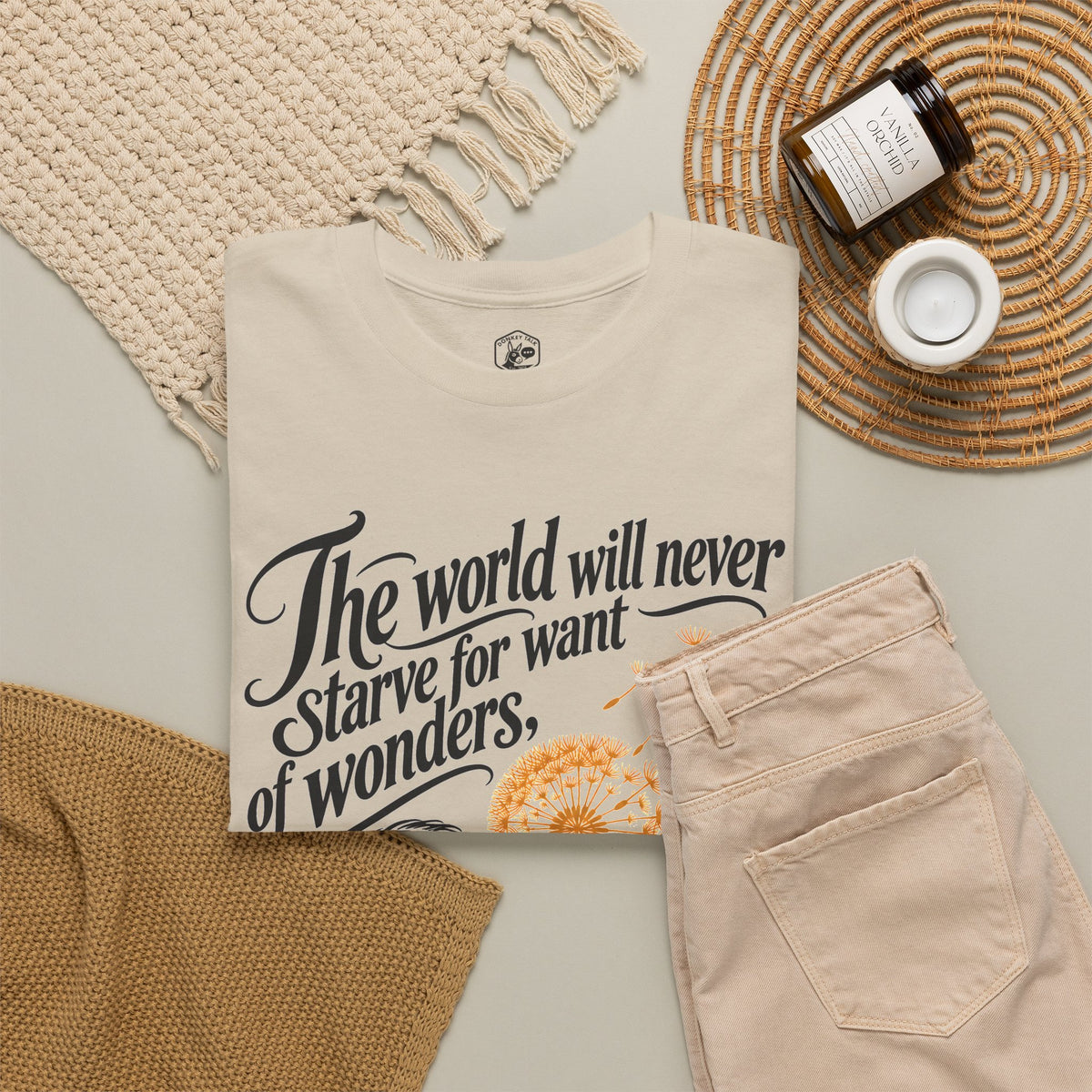 Chesterton Wonder Bloom T-shirt – Donkey Talk graphic tee