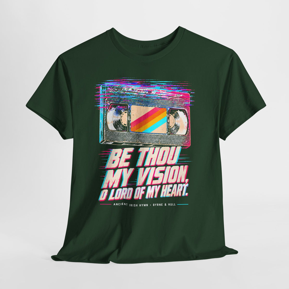 Be Thou My Vision VHS T-shirt – Donkey Talk graphic tee