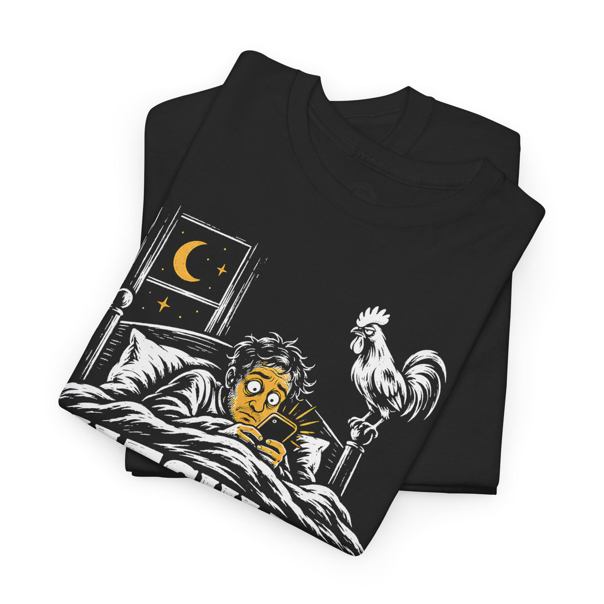 Camiseta "Watchman, Still Scrolling?" | Camiseta cristiana divertida con gráfico de Isaías 21:11