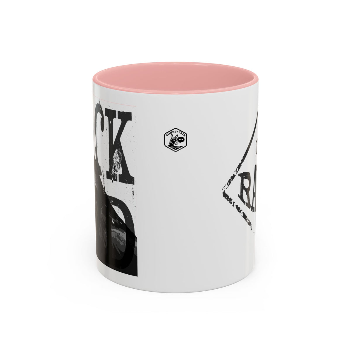 The Raven accent coffee mug – Donkey Talk ceramic mug