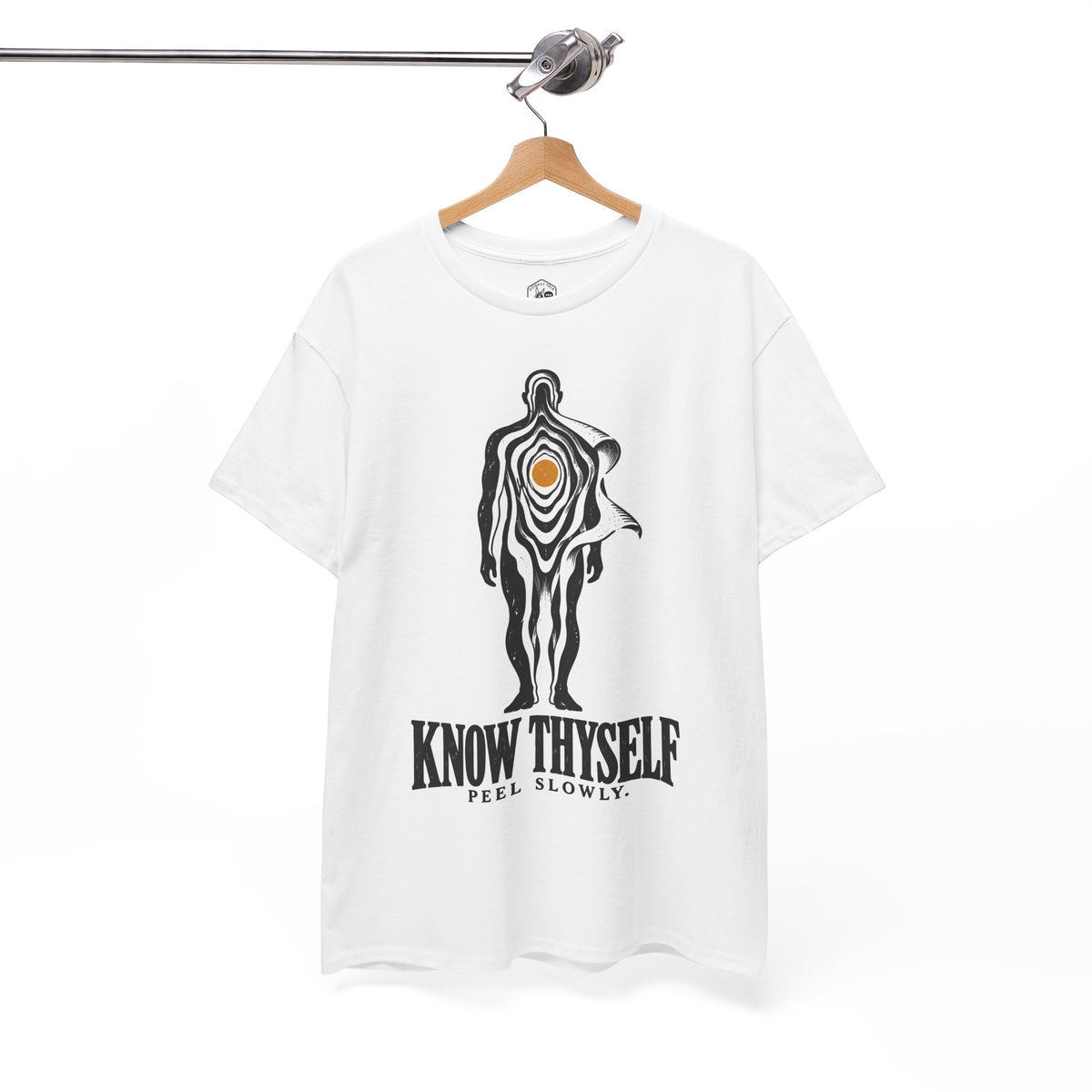 Know Thyself Peel Slowly T-shirt – Donkey Talk graphic tee