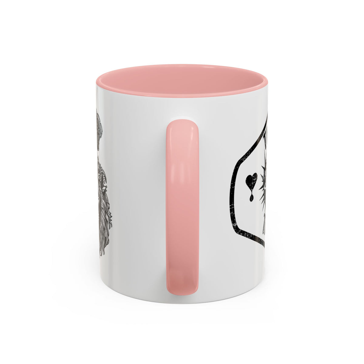 Lion & Lamb Religious Accent Coffee Mug — Crown of Thorns Christian Gift (11/15oz)
