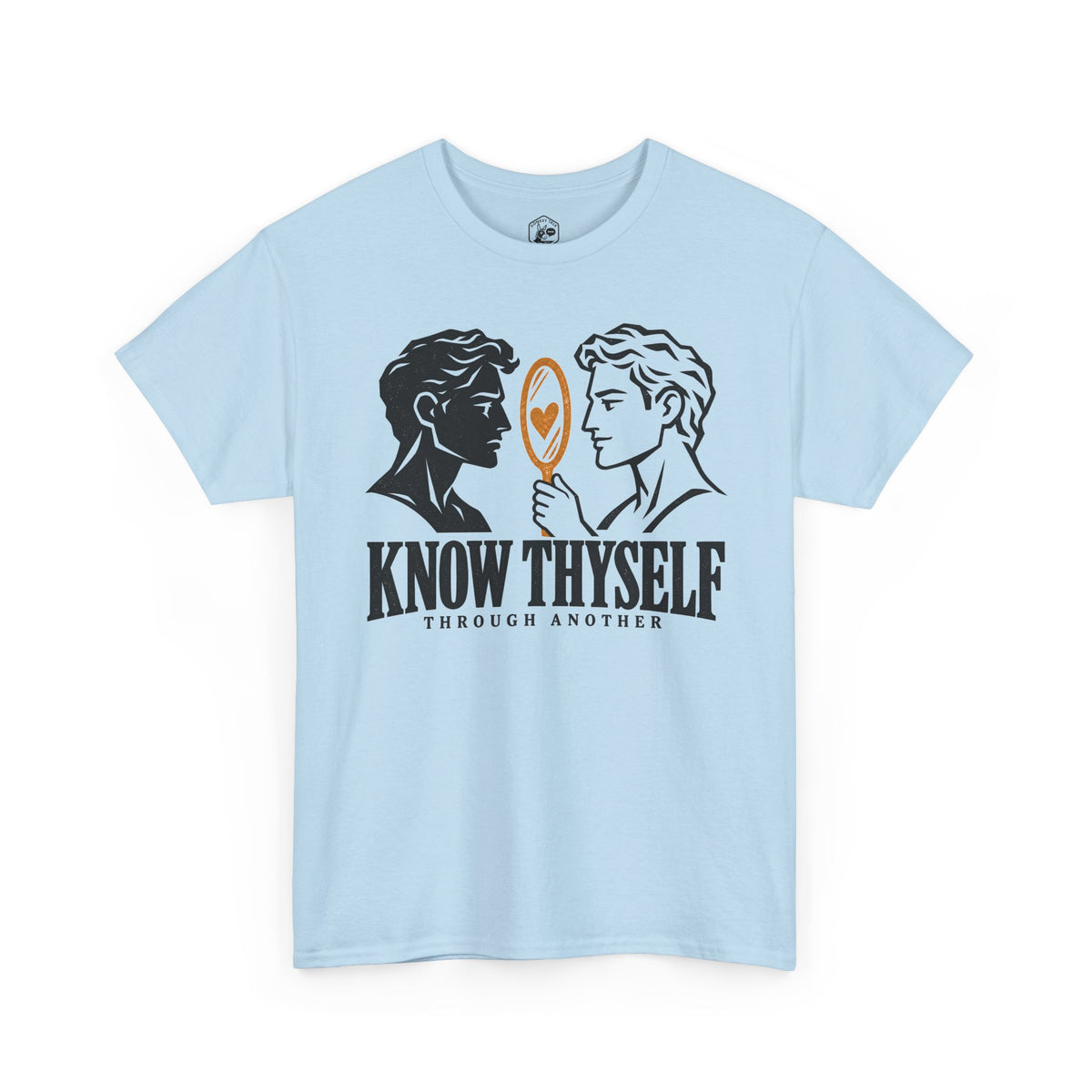 Know Thyself Through Another T-shirt – Donkey Talk graphic tee