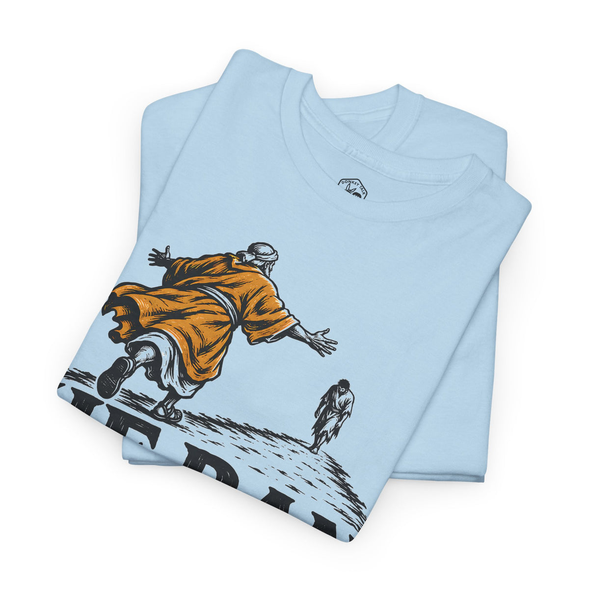 He Ran Prodigal Son T-shirt – Donkey Talk graphic tee
