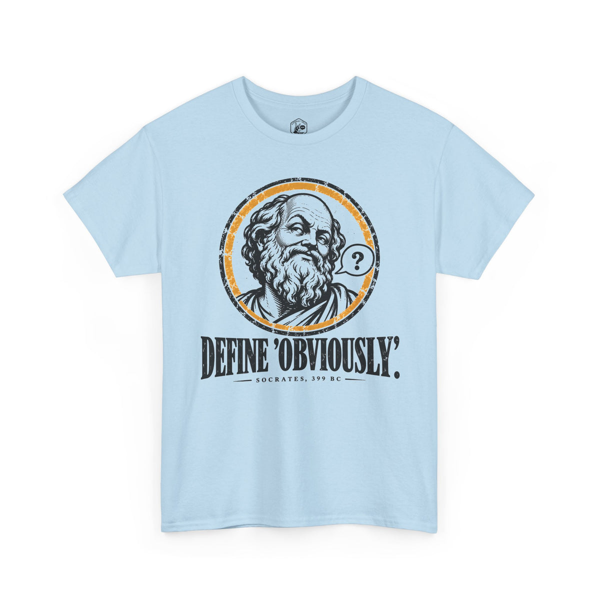 Define Obviously Socrates T-shirt – Donkey Talk graphic tee