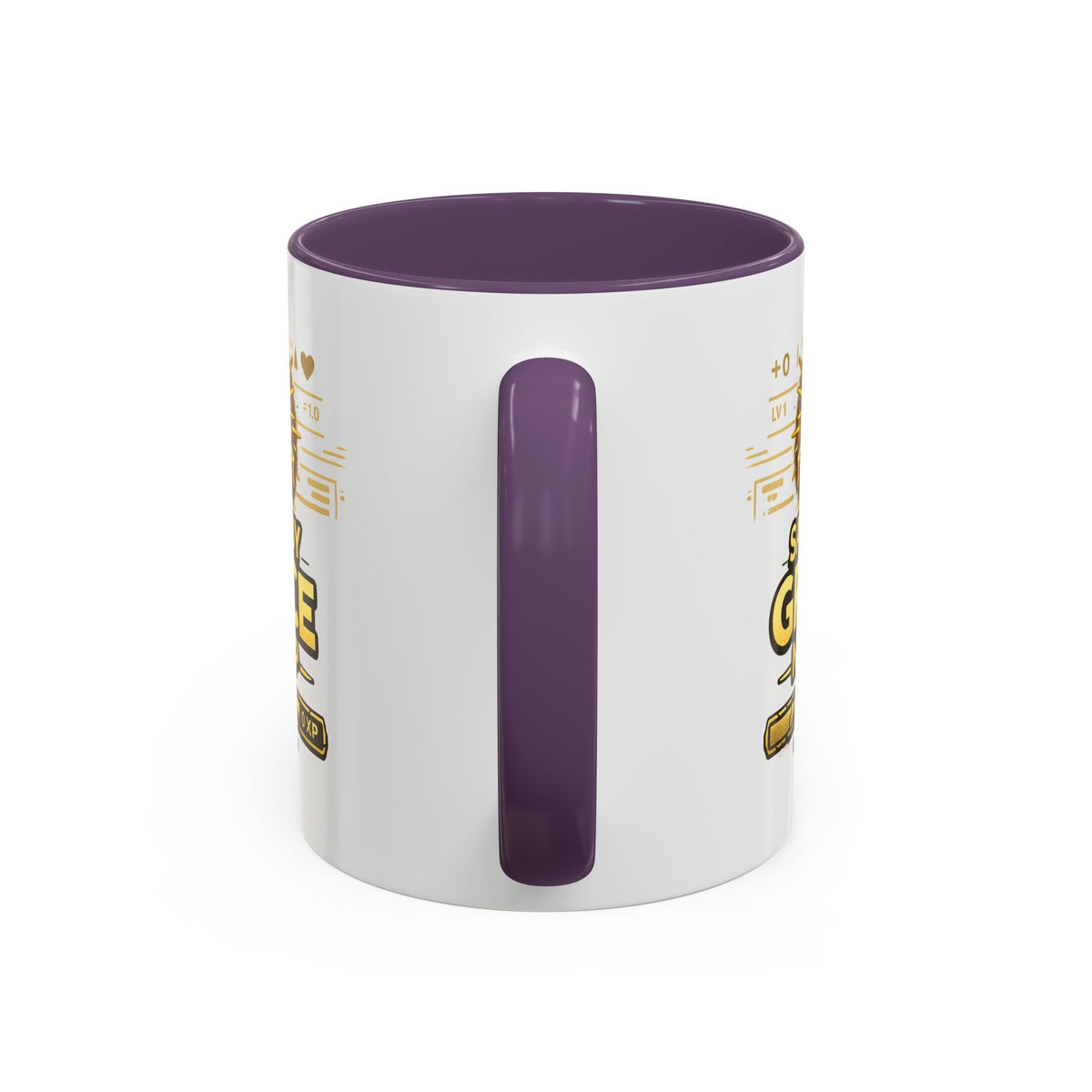 Taza de café "Saved by Grace" — Taza de acento para gamer cristiano "Not XP" de 11/15 oz