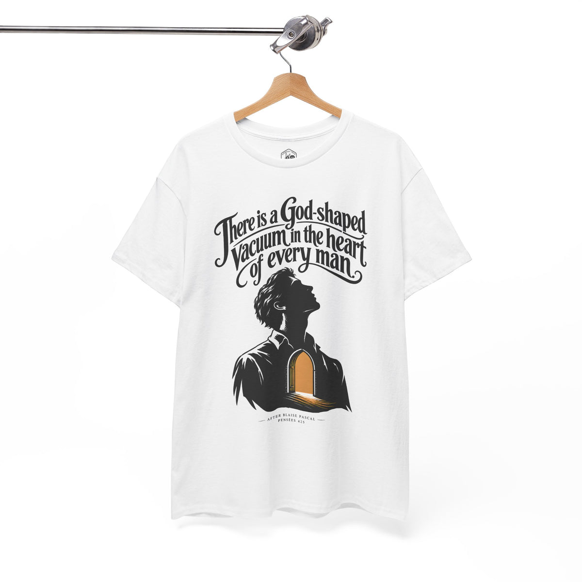 God-Shaped Vacuum T-shirt – Donkey Talk graphic tee