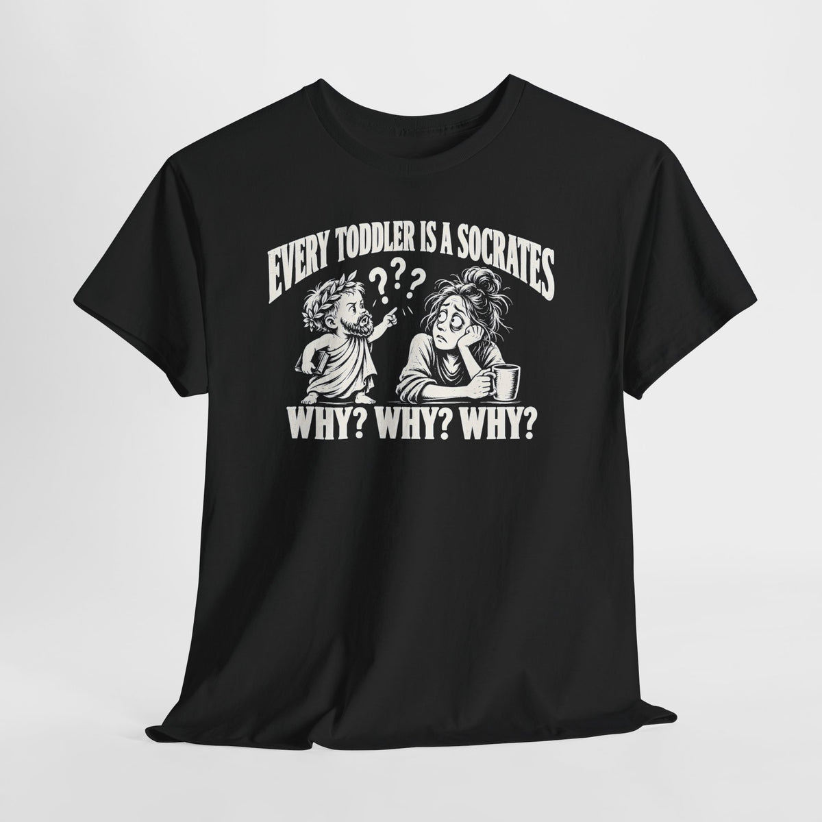 Every Toddler Is a Socrates T-shirt – Donkey Talk graphic tee